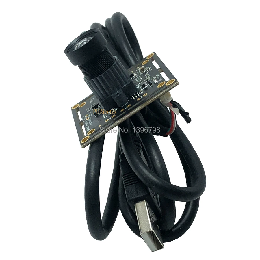 720P 120FPS MJPEG USB модуль камеры без искажений Глобальный затвор монохромный высокоскоростной OTG UVC Linux CCTV камера наблюдения