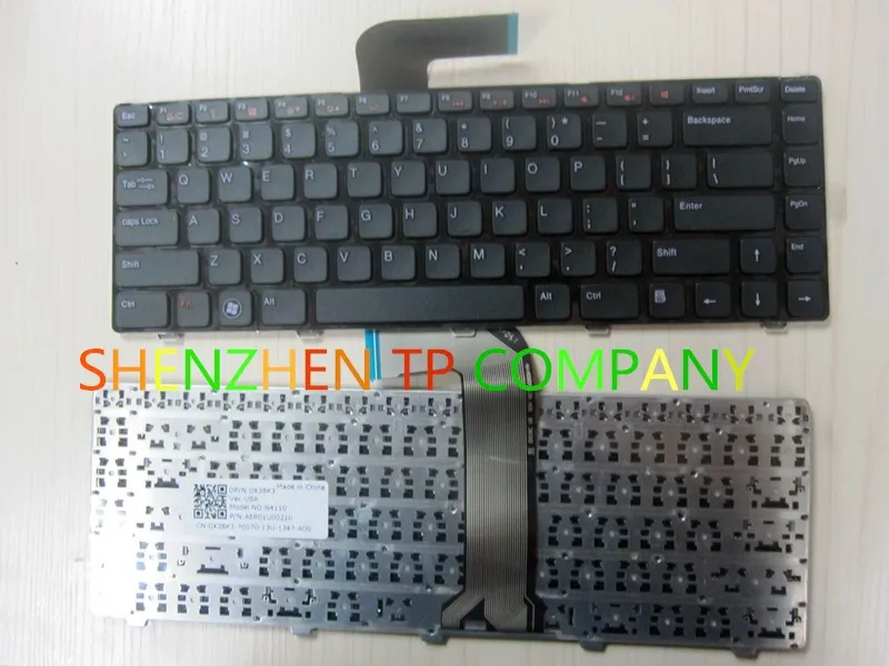 

Новинка для Dell Inspiron 14R 5420 7420 14 3420 клавиатура US без подсветки