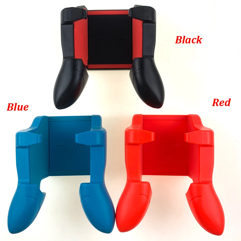 Black Stretch Clip for Nintend Switch Multifunction Gamepad Console Grip with Foldable Joystick 2 Game Card Storage socket | Электроника