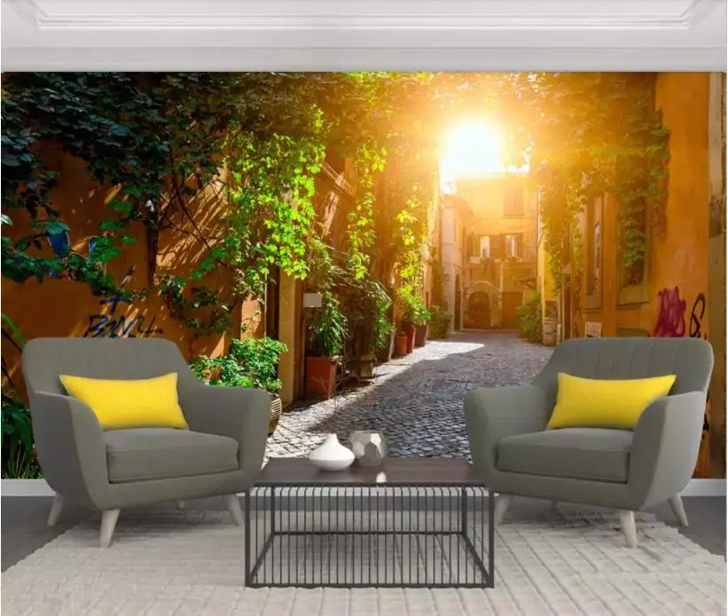 3d обои искусственный пейзаж для гостиной спальни фоновые Настенные домашний