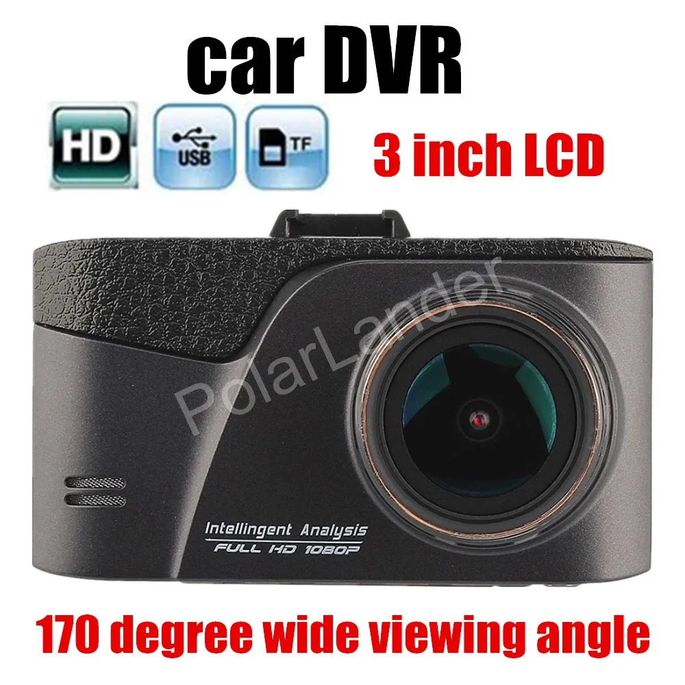 Горячая Мини 3 0 дюймов 1080P Автомобильный DVR камера Dashcam полный цифровой видео