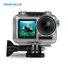 Водонепроницаемый чехол для экшн-камеры DJI OSMO, защитная рамка для дайвинга, глубина до 40 м, чехол для погружения под воду для Osmo Action