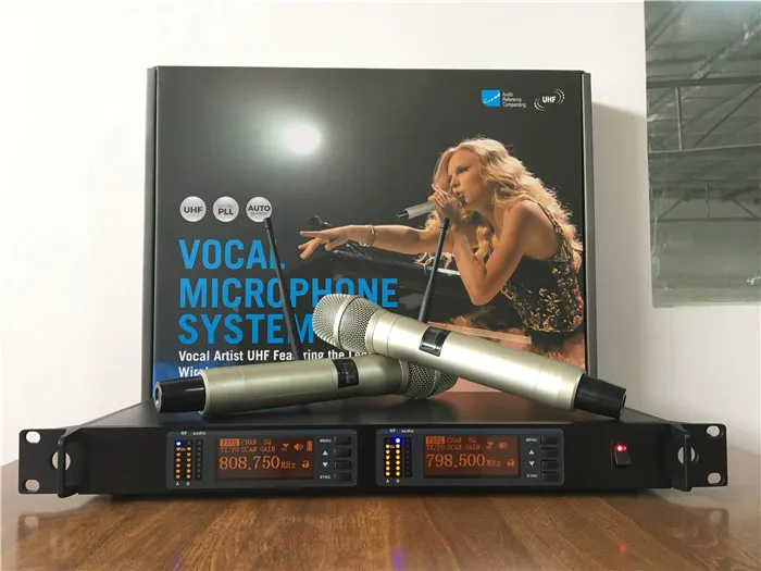 2018 новая модель 780 822 МГц хорошее качество UHF Ручной беспроводной микрофон для