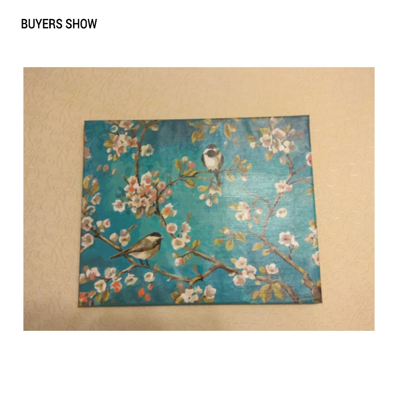 CHENISTORY Bird On The Flower Tree DIY цифровой набор для рисования по номерам акриловый цветной рисунок по номерам для детей уникальный подарок
