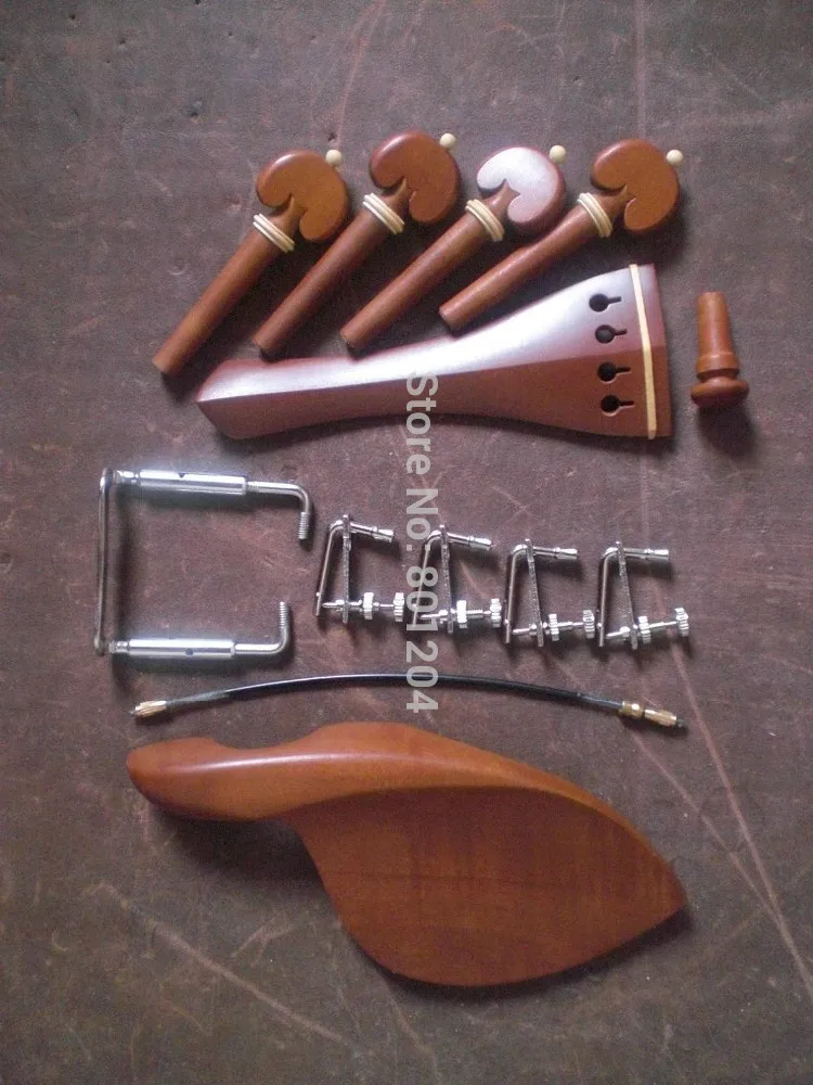 Набор из 3 предметов для скрипки Jujube wood 4/4 с регулировкой струны и зажимом