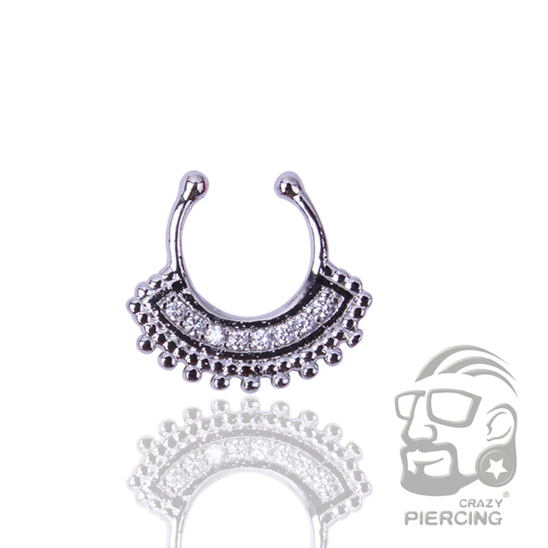 Полное ювелирное изделие высокое качество Поддельные кольца для носа