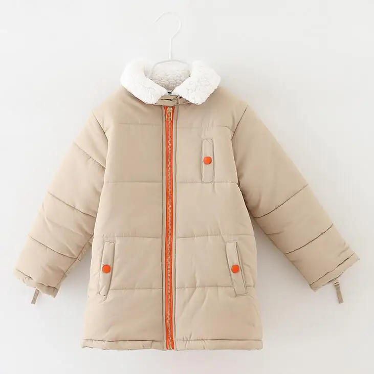 Девушки верхняя одежда детский зимний комбинезон толстые куртки девочка мода