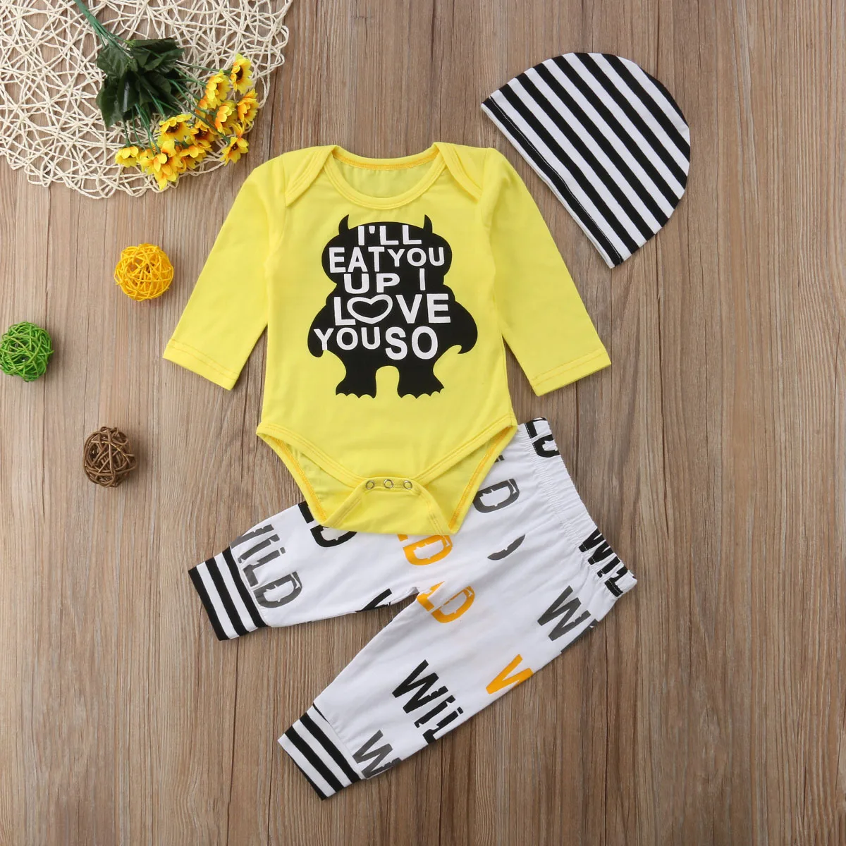 Комбинезон для новорожденных 3 шт. |