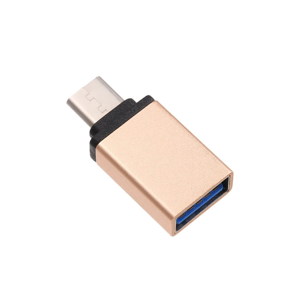 Переходник с USB 3 0 на Type C папа мама OTG из алюминиевого сплава для Macbook Xiaomi Mi5 Mi6 Samsung