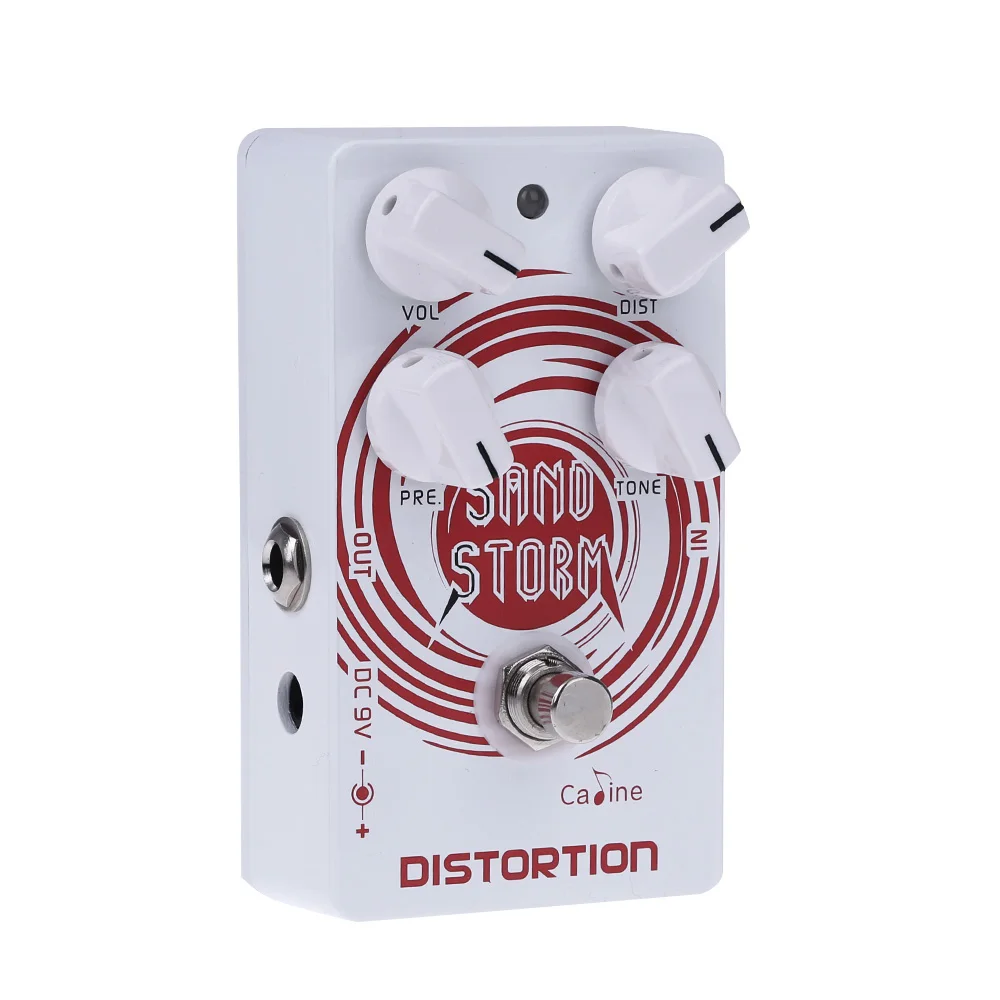 Caline CP-27 педаль для гитары Sand Storm Crunch Distortion педаль для гитары корпус из алюминиевого сплава Запчасти и аксессуары для гитары