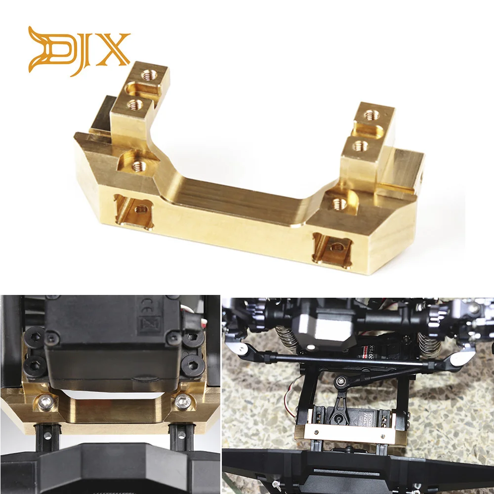 DJX медь TRX4 передний стенд для Сервомотора 1/10 RC Гусеничный автомобиль Traxxas TRX 4