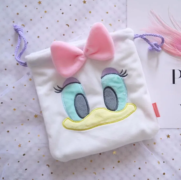 ЦУМ плюшевые игрушки Marie Cat Бурундук Дамбо слон Мягкая хранения шнурок милый Рождественский подарок 19 см* 21 см - Цвет: Черный