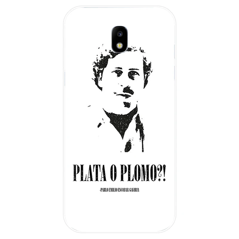 Wagner Moura Narcos pablo escobar Cover TPU Phone Case For Samsung Galaxy J3 J4 J6 J8 2018 J5 J7 2017 2016 J3PRO J7PLUS | Мобильные