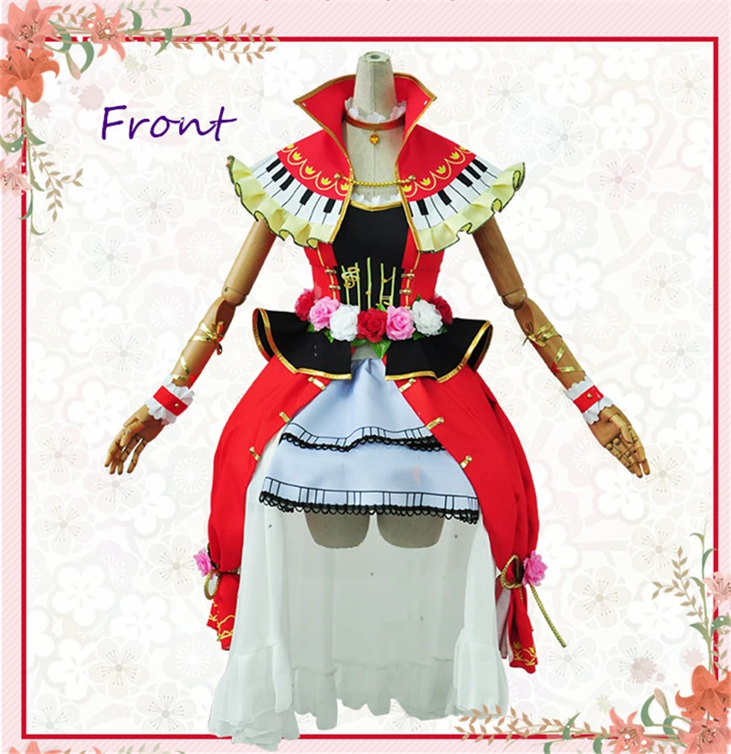 Love Live Косплей музыкальный инструмент Пробуждение Koizumi Hanayo Аниме Костюм женское