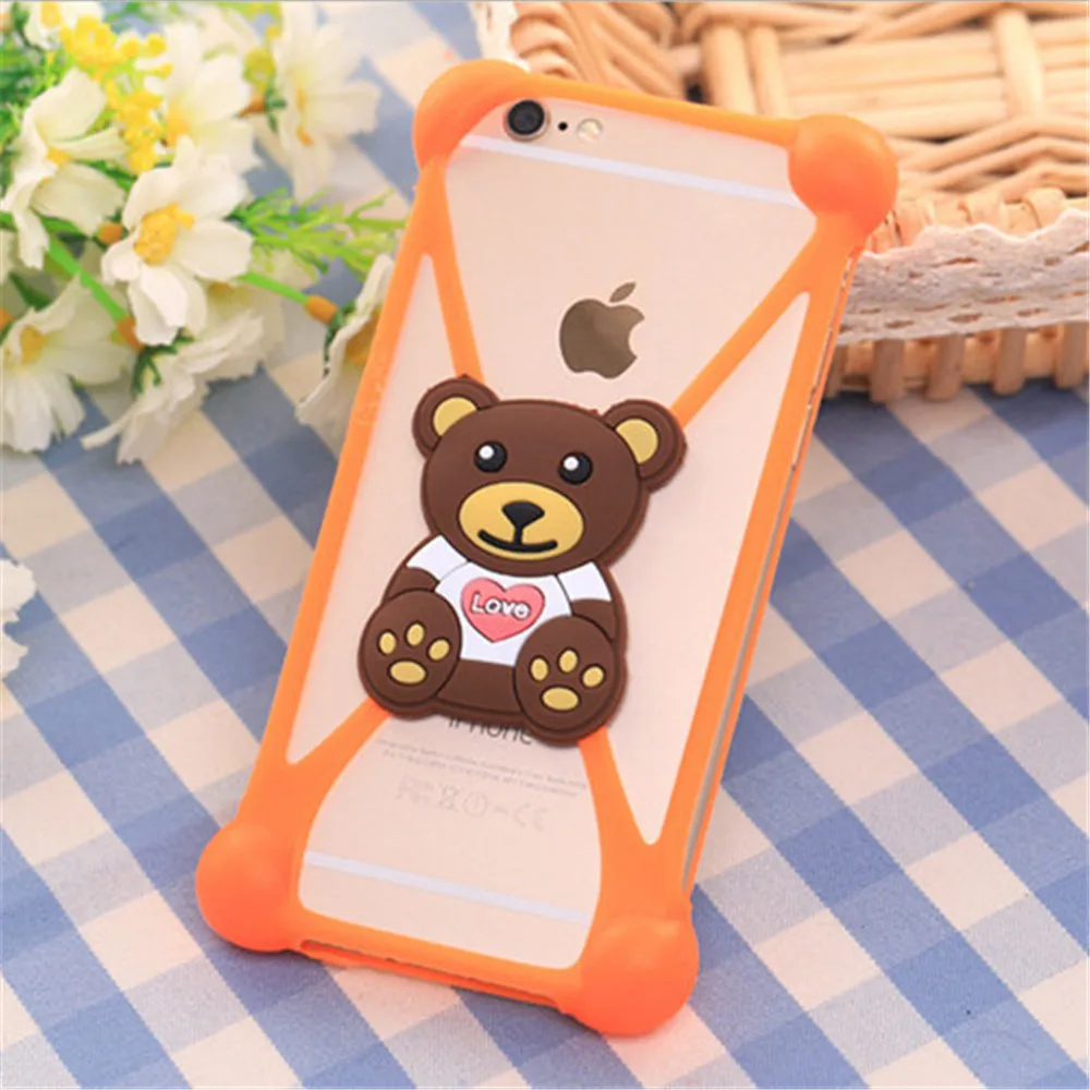 Univasal Silicone Soft Rubber Cartoon Phone Case for Samsung Galaxy Note 3 4 5 7 A3 A5 A7 A9 J5 J7 2016 Shell Protective Cover |