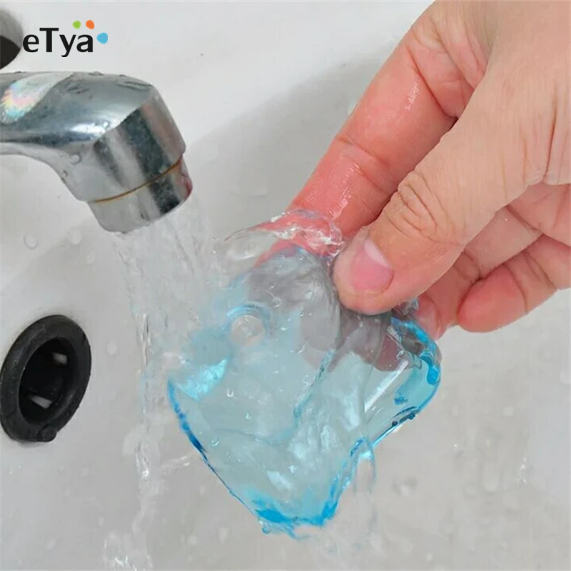 ETya 1 шт. держатель для бритвы зубных щеток Санузел настенный держатель для бритвы прозрачные полки для хранения для ванной комнаты присоска крючок для бритвы