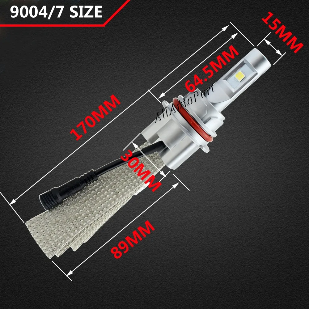 1 комплект 80 Вт 10000LM 6000K G8 9004 H1 H3 H4 H7 H11 9005 9006 9007 H13 880 Авто 6s светодиодные фары R4