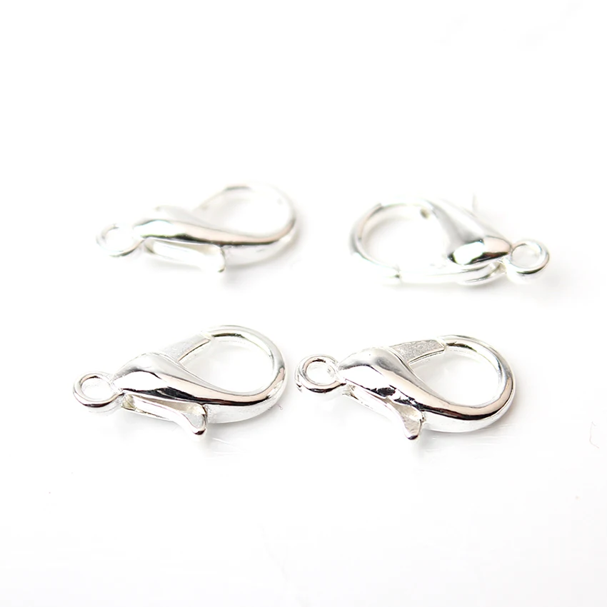 100 шт./лот браслет с застежкой в виде Омаров из розового золота серебра бронзы