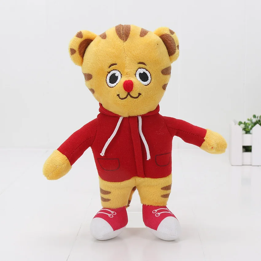 98 tiger 30cm Фигурка принцессы с тигром из плюша, фигурки друзей из мультфильма «Город Тигра», фигурки героев из ПВХ, модель игрушки - Цвет: 98 tiger 30cm