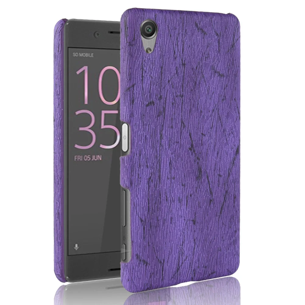 Новый чехол subin для Sony Xperia X из искусственной кожи с текстурой древесины