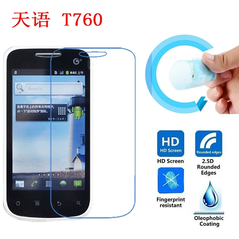 K-Touch S5T Экран защитная пленка 2.5D ультра-тонкий HD Ясно Pet Мягкая Защитная для S757 T580 T6
