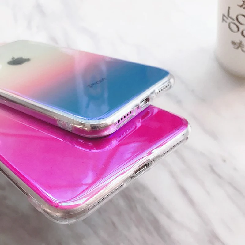 Stylish For iPhone 6 6S 7 8 s Plus Ultra Thin Cases for X XS Max XR Clear TPU 5S 5 SE Fundas |