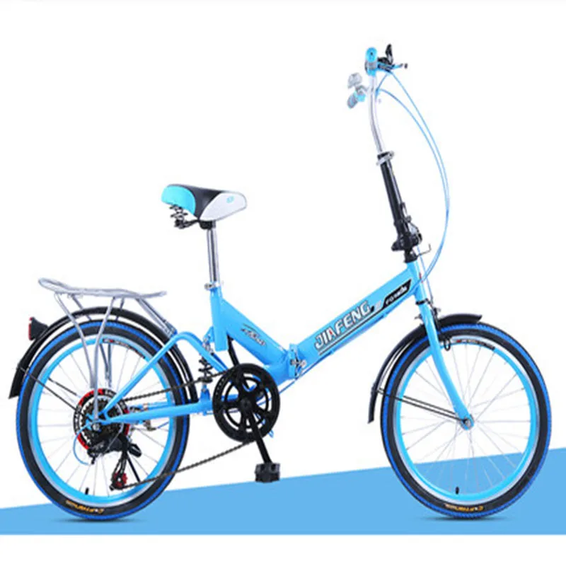 20-дюймовый Регулируемый складной амортизирующий велосипед для взрослых мужчин и