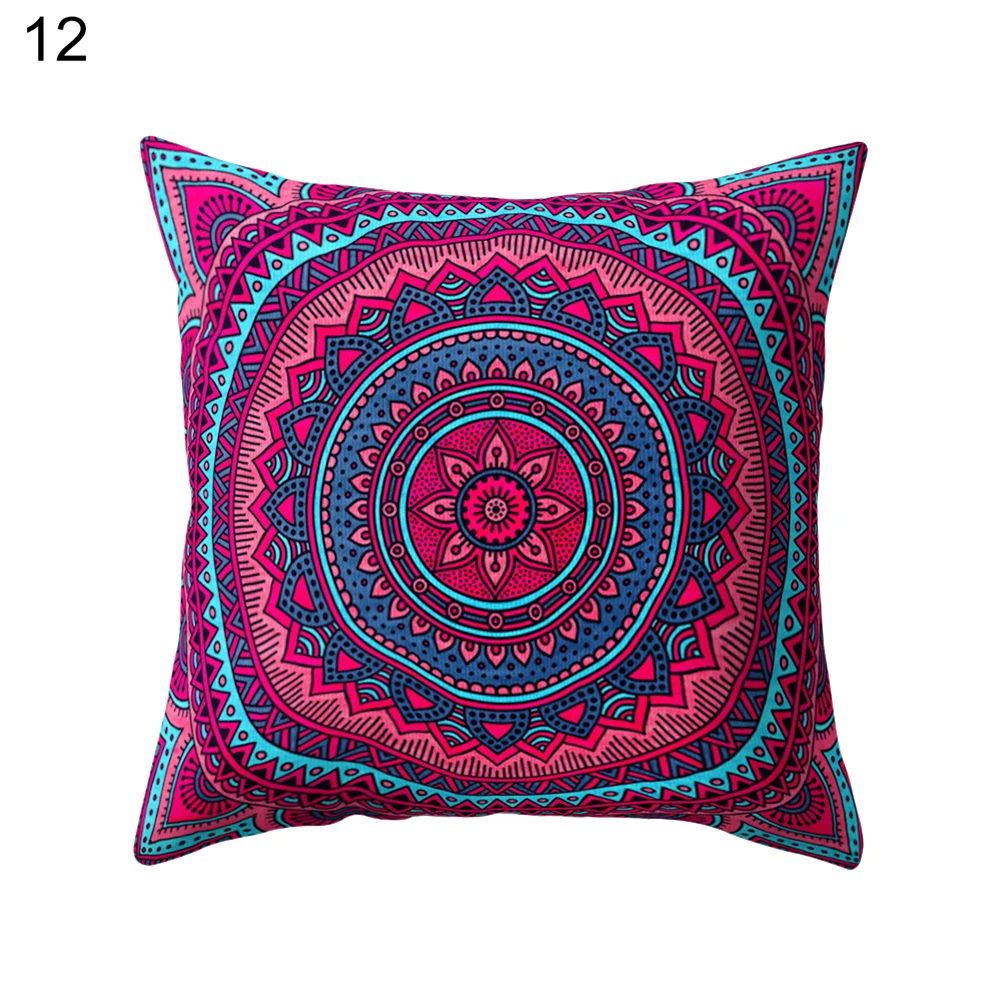 Горячая мода печатных наволочки кровать диван квадратный пледы Чехлы для