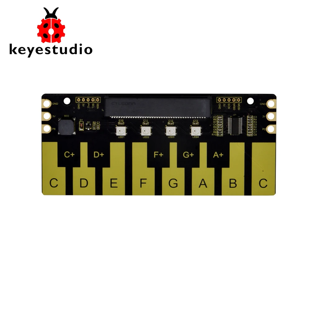 Новинка! Keyestudio микродолото TTP229 LS пианино щит адаптер объектива для камер Micro