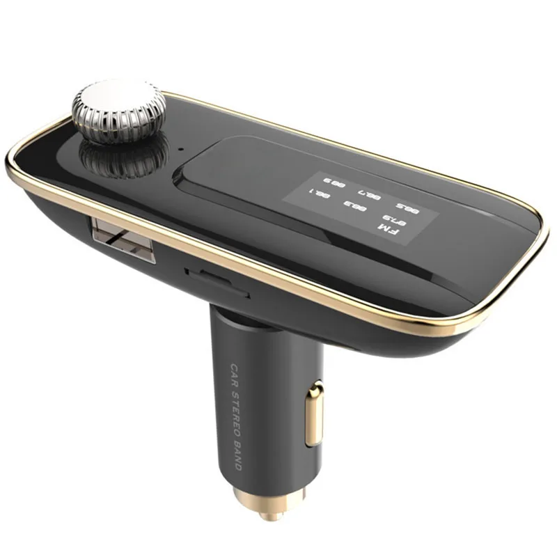 ABS FM передатчик bluetooth автомобиль ручной Динамик usbtf У диска AUX NFC LED U адаптер Bluetooth