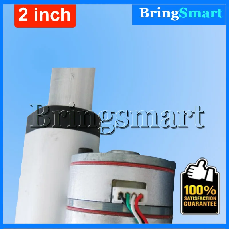 Электронный линейный привод Bringsmart 12 в 48 2 дюйма 50 мм с кодировщиком 900N|Двигатель