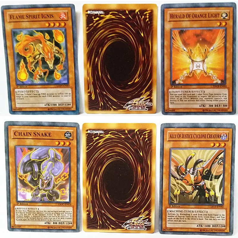 288 шт./компл. аниме Япония Yu-Gi-Oh! игровые карты коллекционная карточная Игрушки для мальчиков и девочек для коллекции с коробкой Рождественский подарок