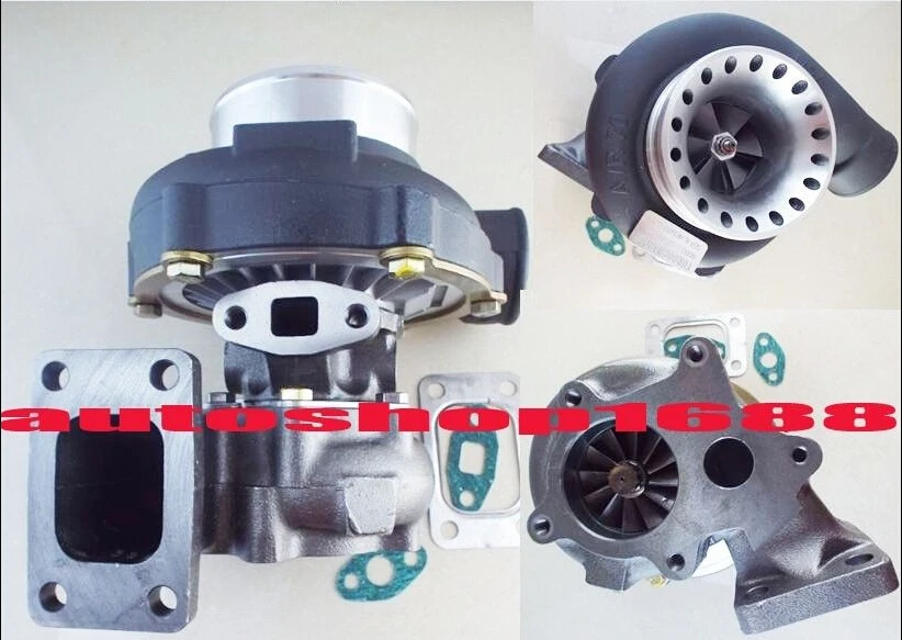 GT35 GT3582 черный AR.70 анти-всплеск AR.63 воды и охлаждения 400-500hp T3 фланец 5 болтов турбокомпрессор