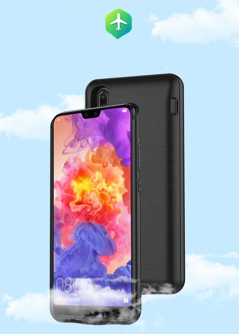 Чехлы для аккумуляторов 6800/8200 мАч для huawei P20 Pro power bank ультратонкий портативный внешний резервный аккумулятор зарядное устройство чехол для huawei P20