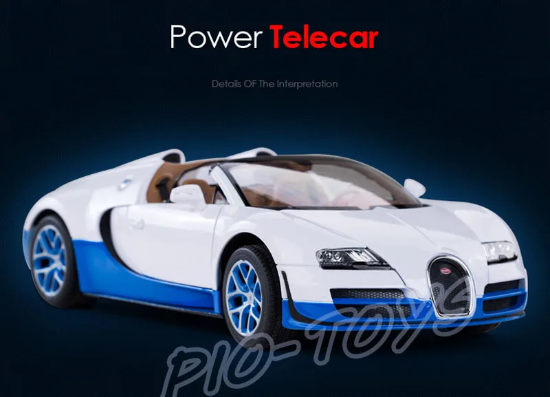 Новое поступление Bugatti Veyron 1/18 большая металлическая модель коллекционная машинка сплав гоночный автомобиль железный подарок огромные вентиляторы украшение автомобиль игрушка подарок