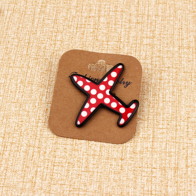 Женская акриловая брошь в виде самолета 1 шт.|pins and brooches|brooches for womenbrooch fashion |