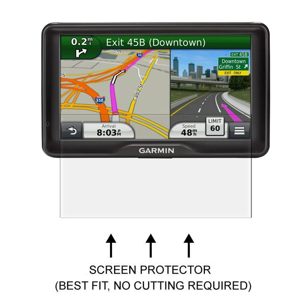 3x прозрачная защитная пленка для ЖК экрана против царапин Garmin RV дезель 760 760LM 760LMT LM