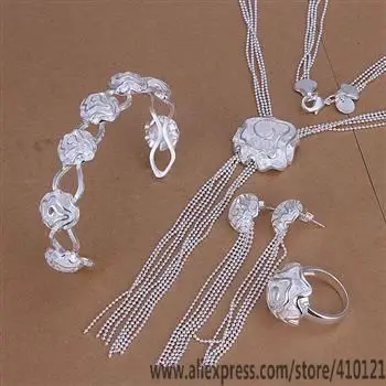 Ювелирный Комплект из колье серёг и браслета с подвеской|jewelry plier set|jewelry settings