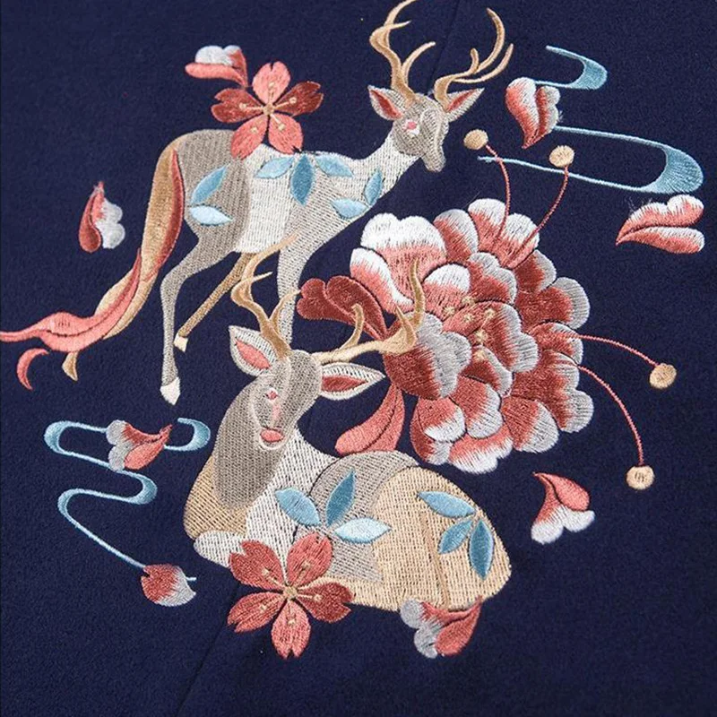 Вышивка Hanfu для женщин певцов традиционная сценическая одежда народное платье карнавальный наряд взрослой династии Мин косплей одежда DC1854
