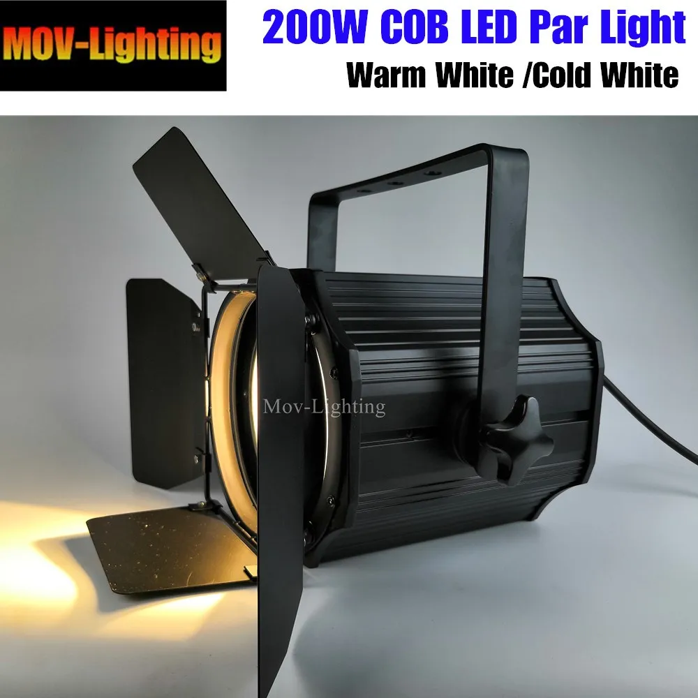 200 Вт COB RGBWA 5in 1/RGBW 4in 1/RGB 3in 1/теплая белая холодная УФ световая установка диджея