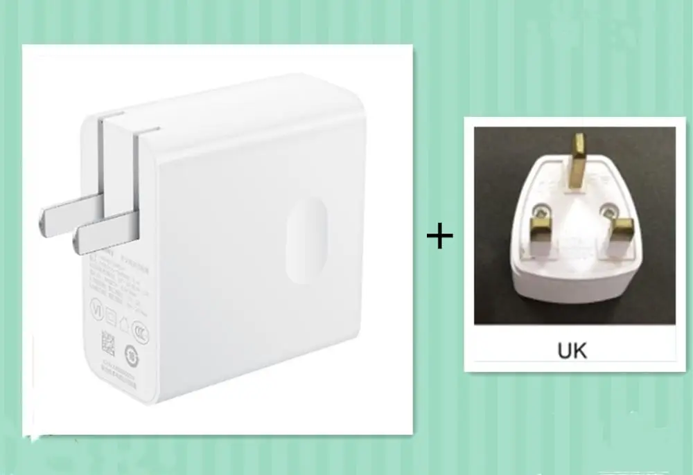 with UK adapter Оригинальное зарядное устройство для huawei с 3 usb-портами,, 5 В, 22,5 А, 100 Вт, макс., 240-в, для huawei P20 Pro, huawei mate 20 Pro, Honor 10 - Тип штекера: with UK adapter