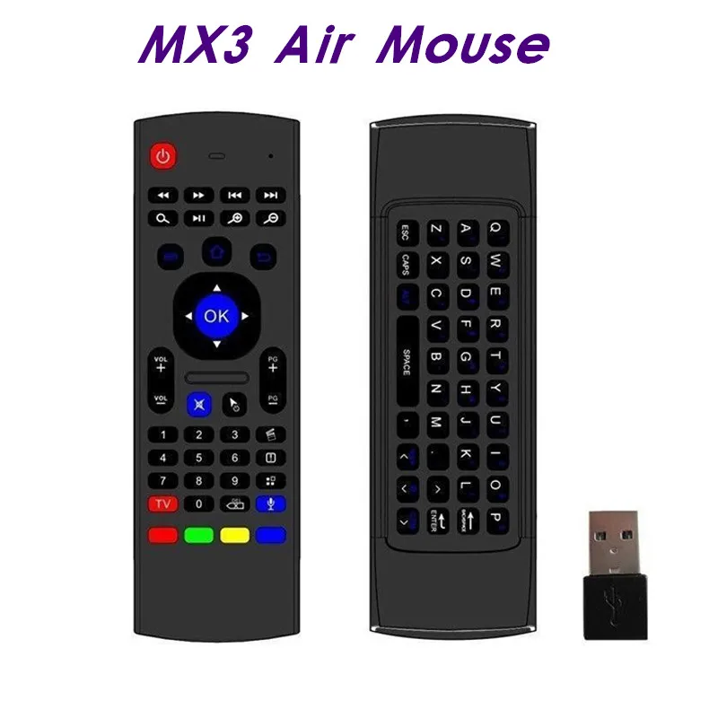 Пульт дистанционного управления MX3 Air Mose для X96 mini Android Tv Box Smart TV PC|Пульты ДУ| |