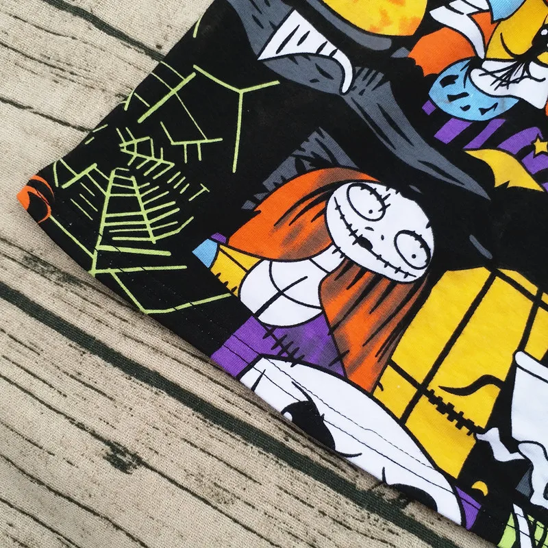 AICTON/бутик Комплект одежды с оборками для малышей Топ на Хэллоуин Рубашки