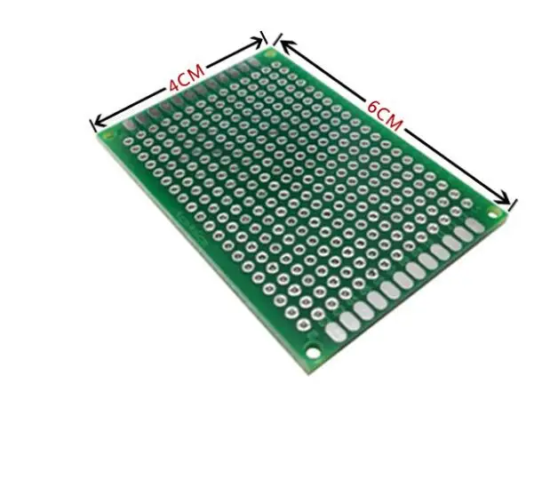 Печатная плата 4x6 см двухсторонний Прототип PCB diy универсальная печатная плата|board