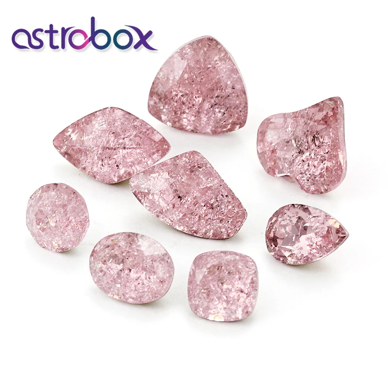 Стеклянные Камни светильник лые розы IC измельченные ледяные драгоценности