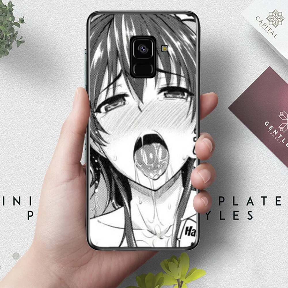 Платье для девочек в стиле аниме мультфильм Япония Coque силиконовый чехол для samsung A2 Core A3 A5 A6 плюс A7 A8 A9 A10 A30 A50 A60 A70 A10S A30S A50S A70s - Цвет: 4
