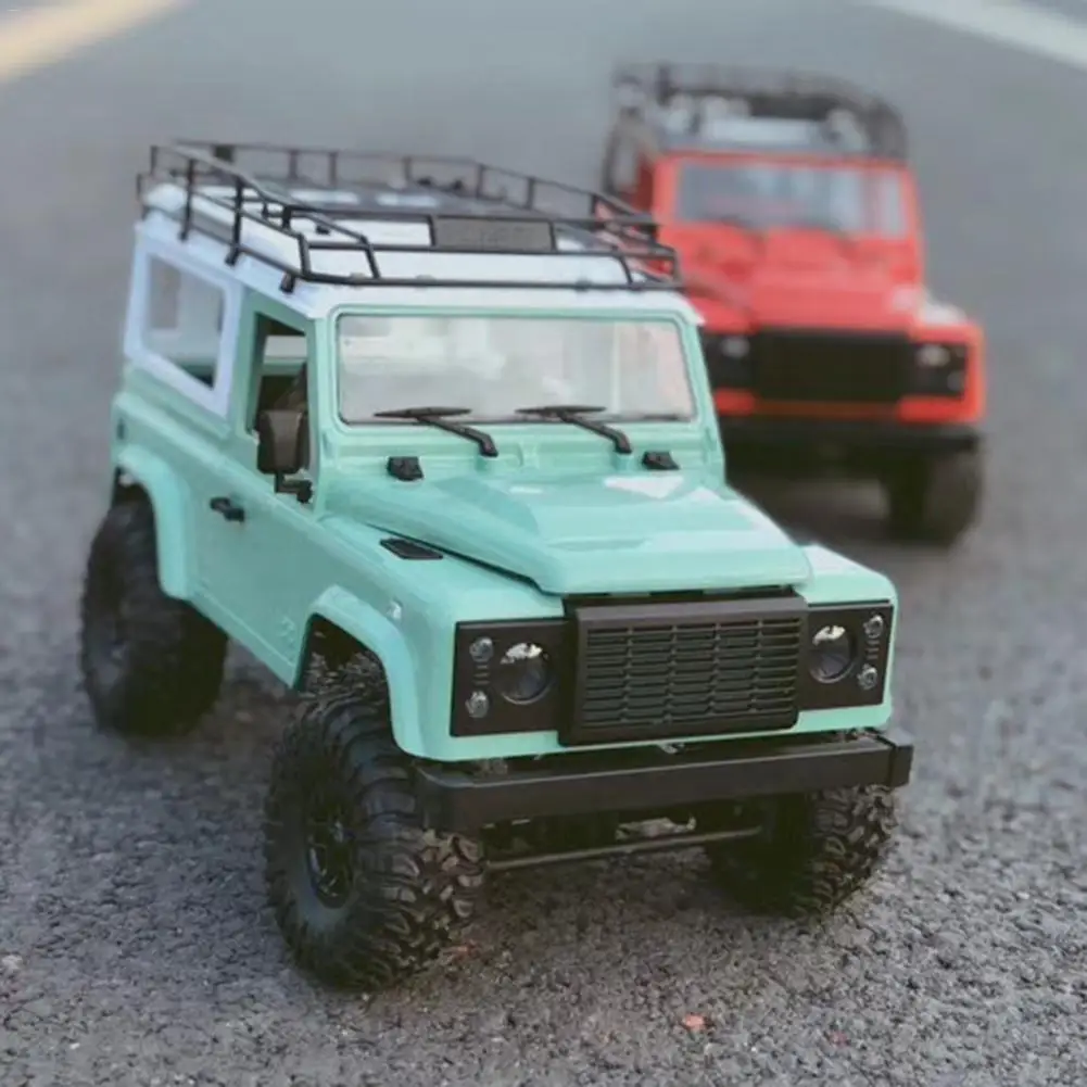 RC автомобиль MN-90 MN-91 RTR MN 1/12 1:12 2,4G 4WD пульт дистанционного управления Автомобили светильник светодиодный Сумки на крыше внедорожный гусеничный автомобиль грузовик игрушки
