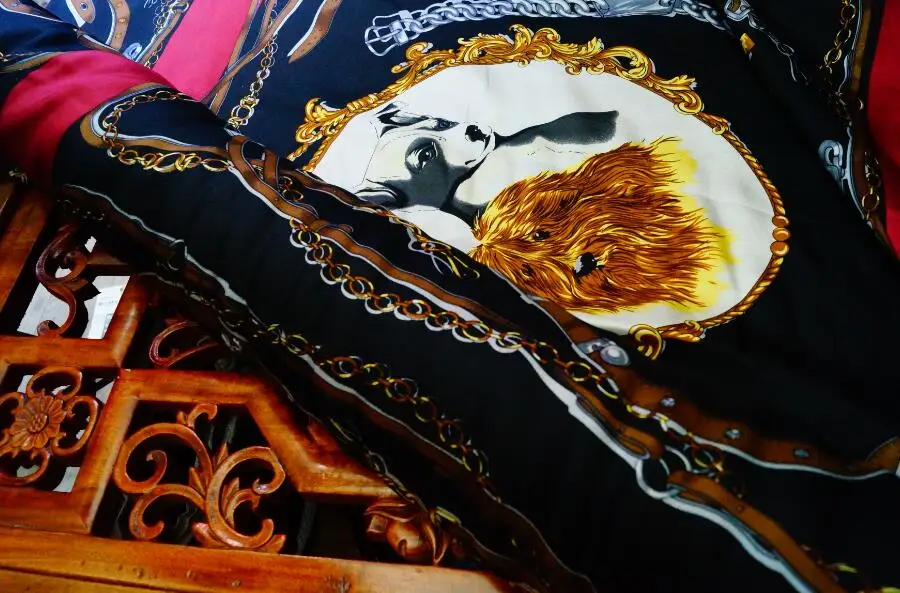 2017.7.3 специальное предложение шелковая саржевая ткань тактический Рисунок