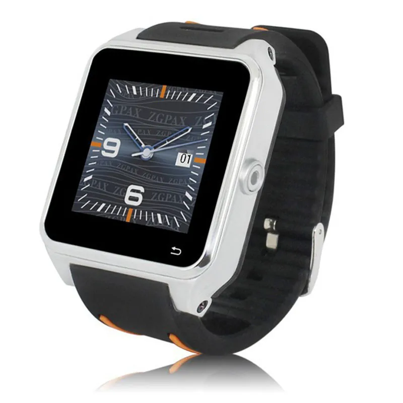 Newest 3G Smartwatch Phone Android 4.4 MTK6572 Quad Core 1.2GHz 512MB RAM 4GB ROM 1.54 inch WiFi Bluetooth GPS smart watch S82 |