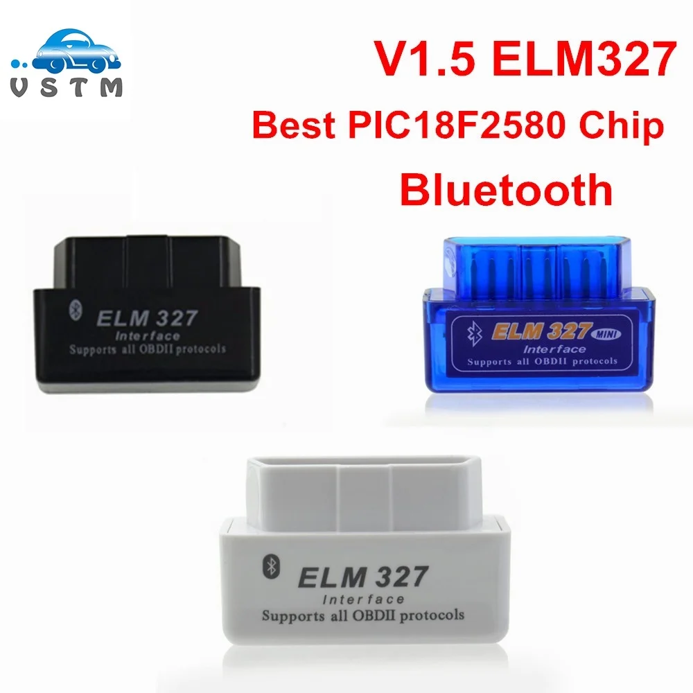 Супер мини сканер 25K80 ELM327 V1.5 BT PIC18F25K80 чип OBDII elm327 OBD2 Bluetooth поддерживает протоколы